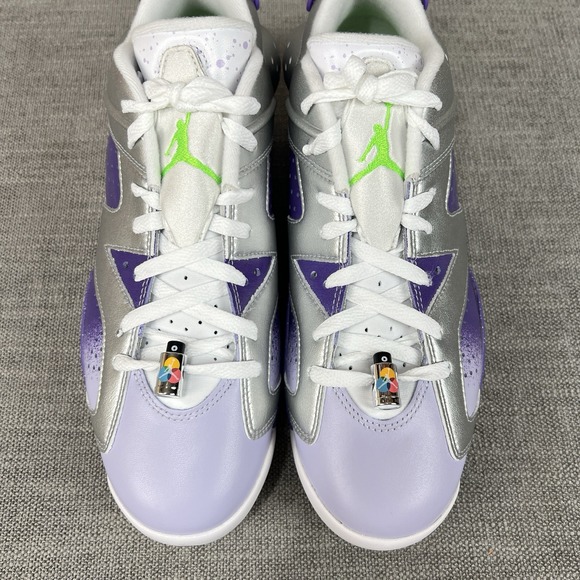 Nike Air Jordan Retro 6 NRG U23 Golf Purple Metallic Silver FD0205-055 Mens 10